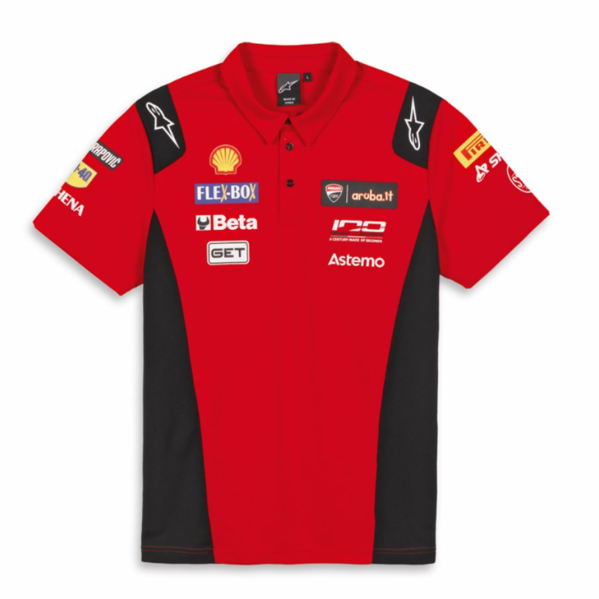 【NEW】GPMX Team Replica 26 | ショートスリーブポロシャツ【ドゥカティ アパレル】