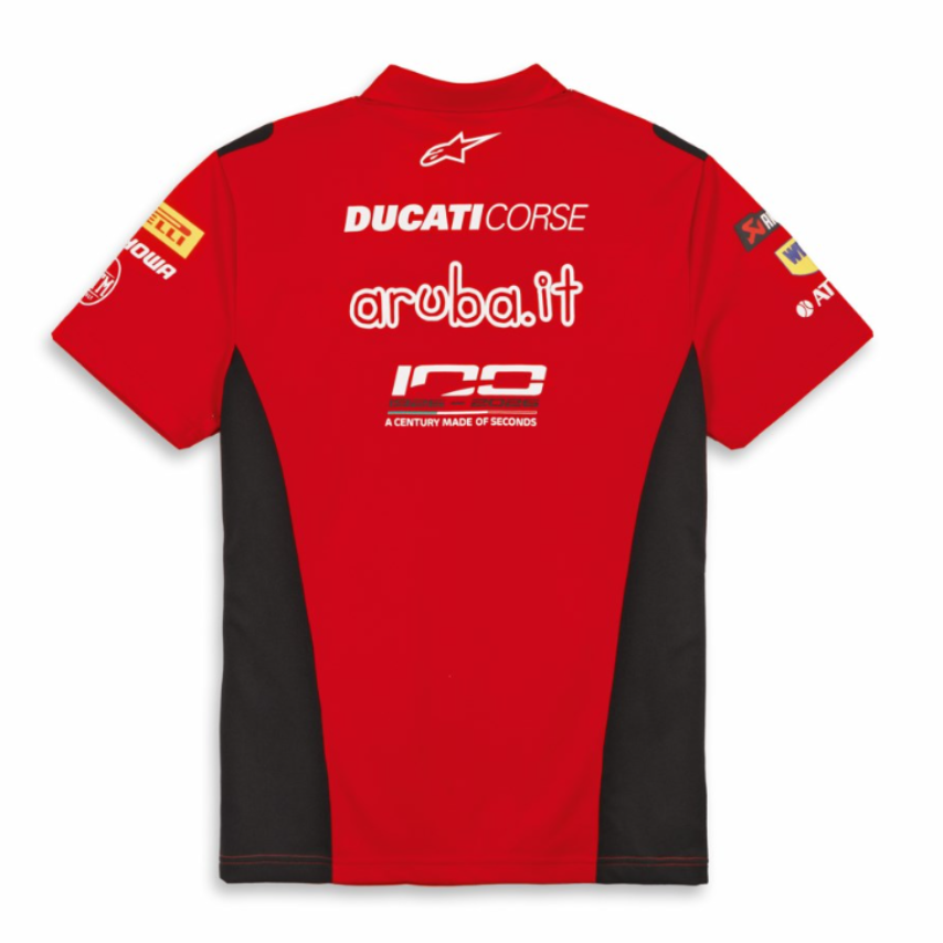 【NEW】GPMX Team Replica 26 | ショートスリーブポロシャツ【ドゥカティ アパレル】