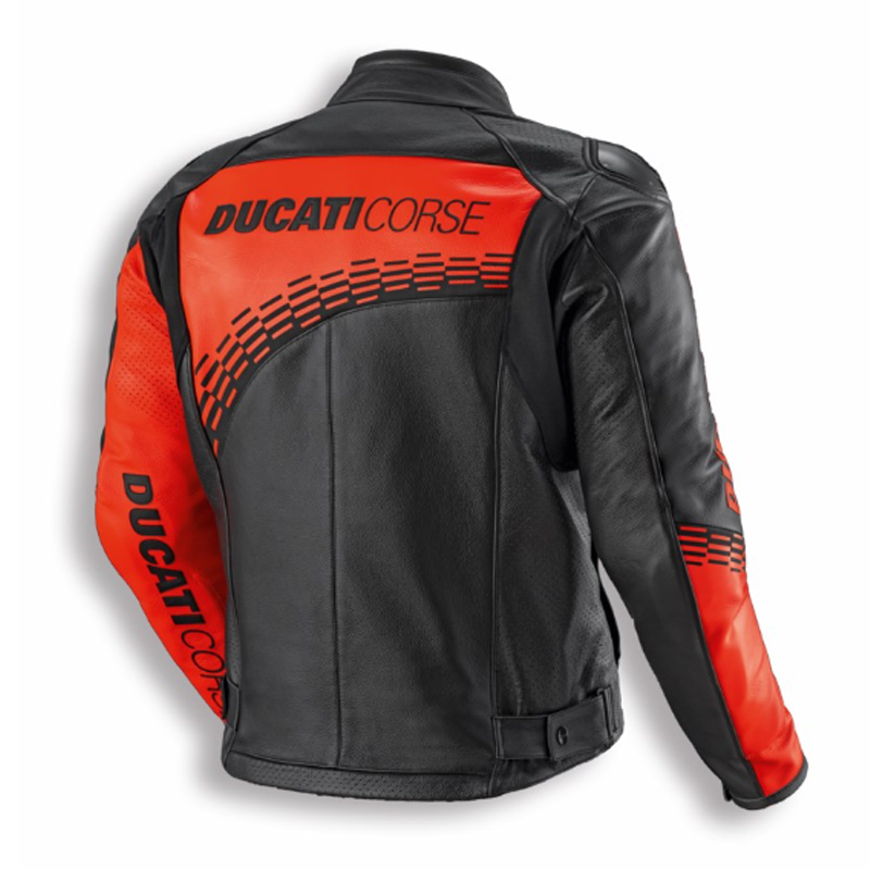 【NEW】Ducati Corse C7 |  レザージャケット【ドゥカティアパレル】