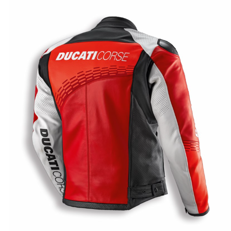 【NEW】Ducati Corse C7 |  レザージャケット【ドゥカティアパレル】