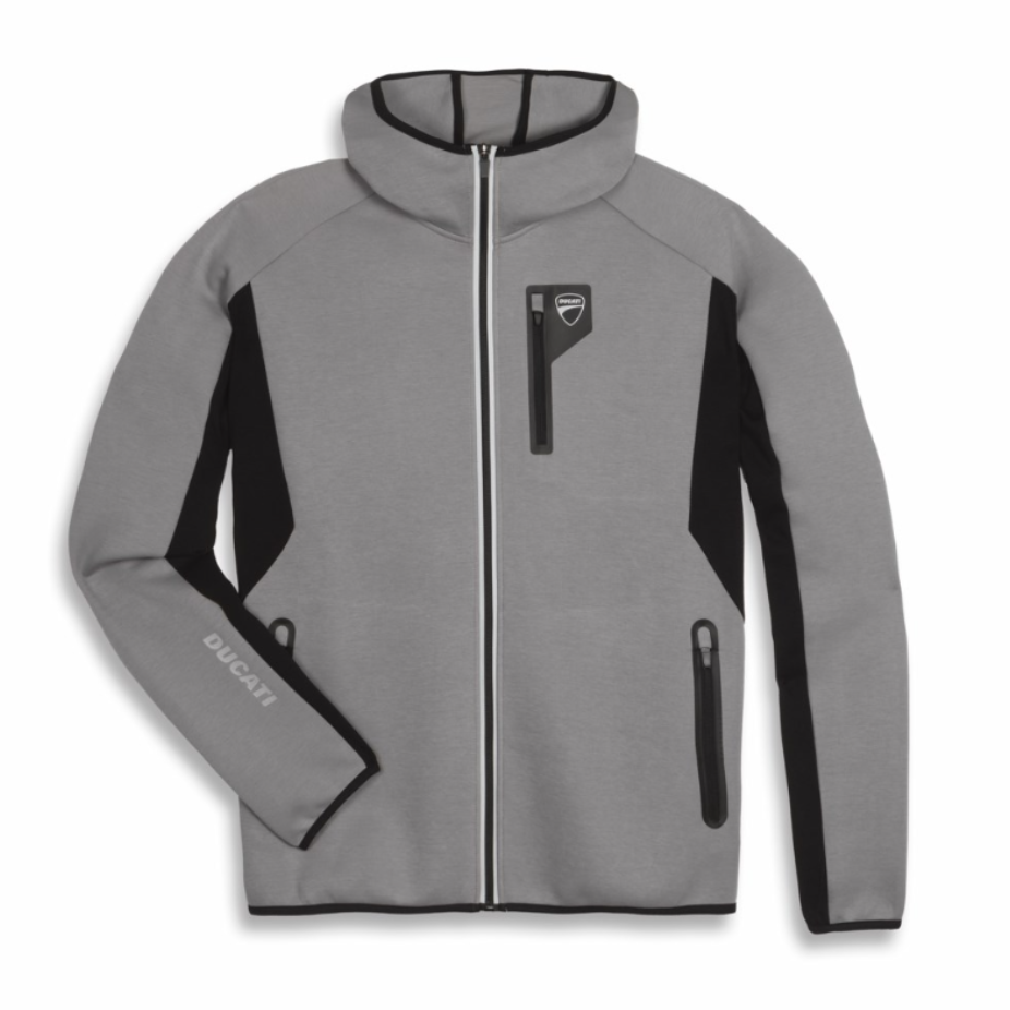 【NEW】 Reflex Attitude 3.0 Gray | スウェットシャツ グレイ 【ドゥカティ アパレル】