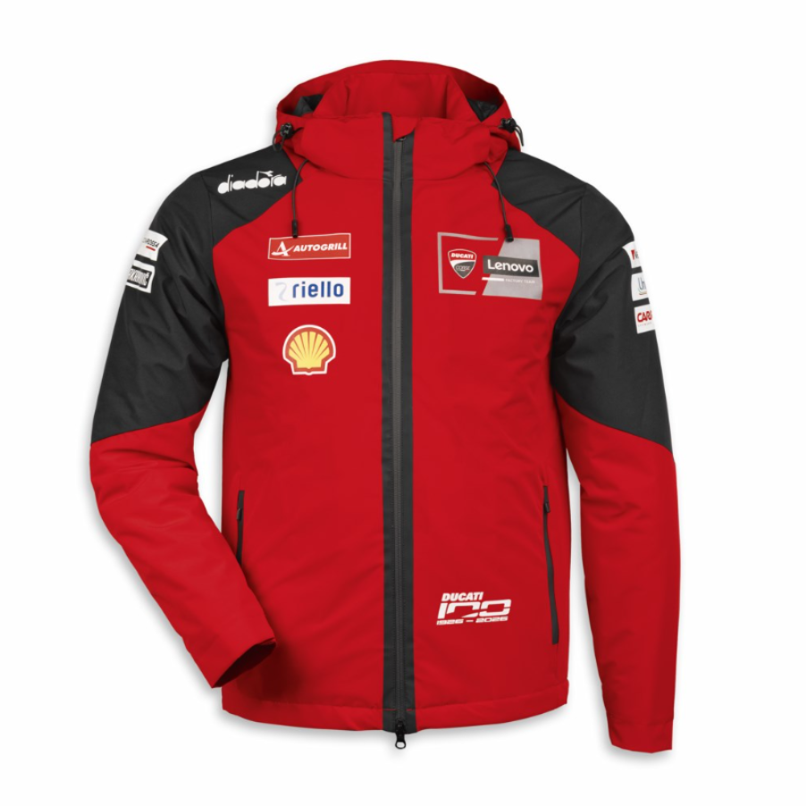 【NEW】GP Team Replica 26｜レインスーツジャケット【ドゥカティ アパレル】