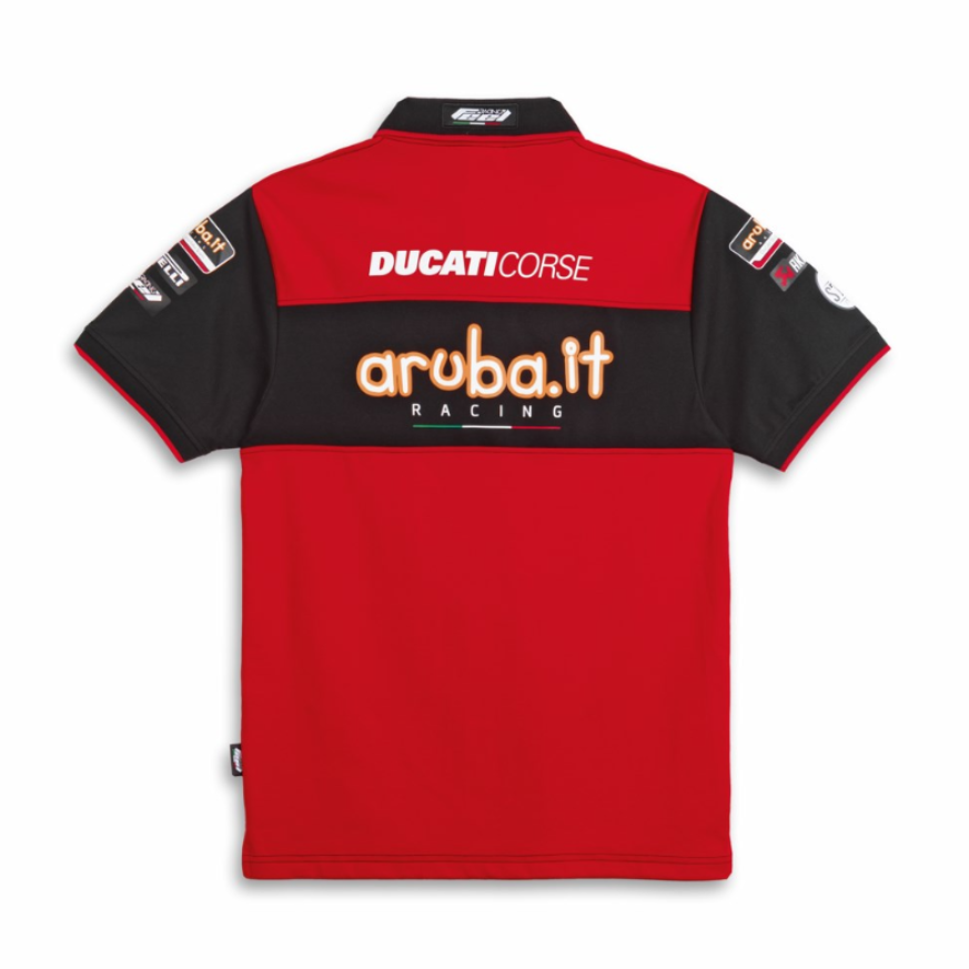 【NEW】SBK Team Replica 26 | ショートスリーブポロシャツ【ドゥカティ アパレル】