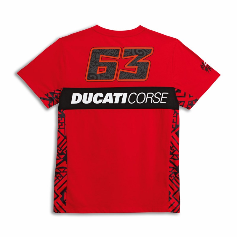 Dual Pecco Bagnaia 63 | ショートスリーブ Tシャツ【ドゥカティ アパレル】