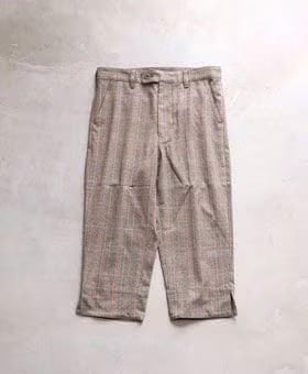 ��WOMEN'S��ts(s) (�ƥ�����������) ��Sabrina Pants - Stripe/Plaid Polyester*Rayon Stretch Cloth��