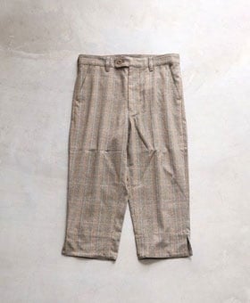 WOMEN'Sts(s) (ƥ) Sabrina Pants - Stripe/Plaid Polyester*Rayon Stretch Cloth
