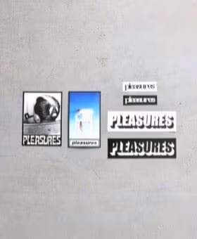 PLEASURES (�ץ쥸�㡼��) ��STICKER��