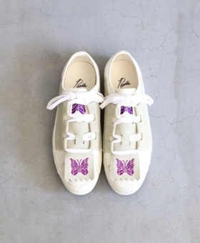 Needles アシンメトリックギリー スニーカー インディゴ デニム ASYMMETRIC GHILLIE SNEAKER - 9OZ DENIM / Indigo | Needles