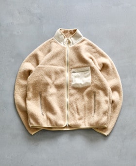 ents. () "Camel Boa Blouson"