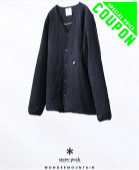 20%Off coupon対象 / limited】snow peak apparel × WONDER MOUNTAIN