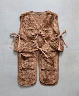 Engineered Garments (󥸥˥ɥ) Liner Vest - Acrylic Curly Fur