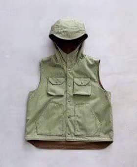 Engineered Garments (���󥸥˥����ɥ�������) ��Field Vest - PC Poplin��