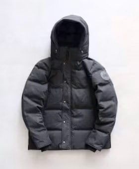 CANADA GOOSE (���ʥ�������) ��Wyndham Parka Crinkle Cotton -BLACK DISC-��
