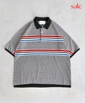 [5%OFF] NOMA t.d. (Ρ ƥǥ) NOMA Stripe Knit Polo