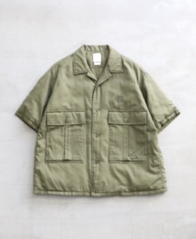【中古】美品 24ss ビズビム VISVIM CORNET DOWN SHIRT S/S 0124105011025 コルネット ダウンシャツ ショートスリーブ 000000019496_YywlaZS.jpg