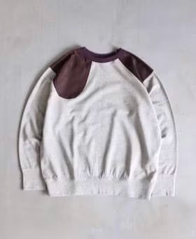 sasquatchfabrix スウェット Sasquatchfabrix.(サスクワッチファブリックス)“2TONE SHOULDER PK