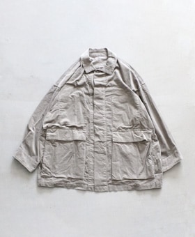 WOMEN'S】TOUJOURS（トゥジュー）“Coverall Jacket -GARMENT DYE