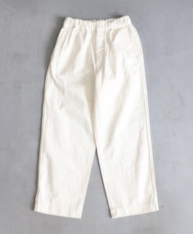 ��WOMEN'S��TOUJOURS�ʥȥ����塼�ˡ�Easy Field Trousers -13OZ. COTTON DENIM CLOTH (WHITE)-��