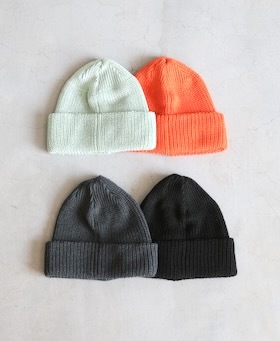 KIJIMA TAKAYUKI キジマ COTTON WATCH CAP KIJIMA TAKAYUKI] キジマ タカユキ COTTON WATCH CAP (各色
