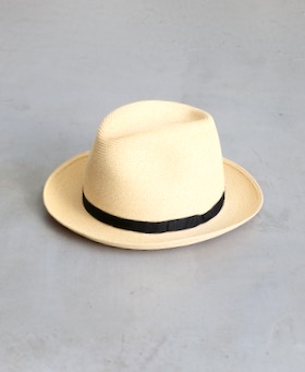 キジマタカユキ　PAPER BRAID SOFT HAT ストローハット キジマタカユキPAPER BRAID SOFT HAT ストローハット