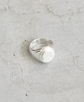 美品 BUNNEY バニー 34mm Hammered Badge シルバー BUNNEY(バニー