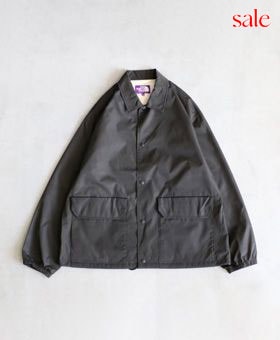 ノースフェイス パープル レーベル マウンテン ウィンド コーチジャケット L THE NORTH FACE PURPLE LABEL Mountain Wind Coach Jacket Black 23SS