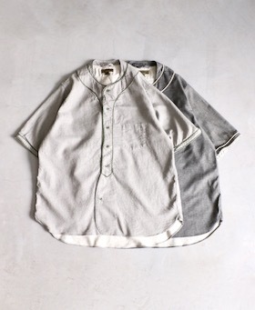 NIGEL CABOURN ナイジェルケーボンBASEBALL SHIRTS 7bce77ff97aaaaa7da58ef733a0681