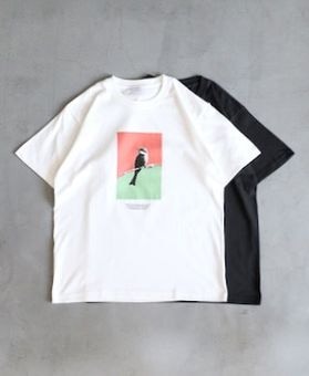 POET MEETS DUBWISE(ݥȥߡĥ֥磻) "BIRD Inkjet T-Shirt"