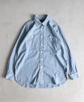 7.18 0:00 ReleaseEngineered Garments (󥸥˥ɥ) "Work Shirt - 4.5oz Cotton Chambray"