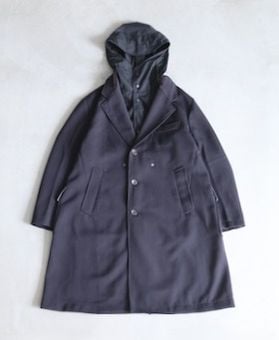 Engineered Garments チェスターコート ENGINEERED GARMENTS『Chester Coat-Heavy Wool Elastique』(Dk
