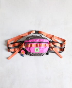BRAIN DEAD EQUIPMENT ボディバッグ ピンク/グレー/オレンジ 000000023091_3UJHjPV.jpg
