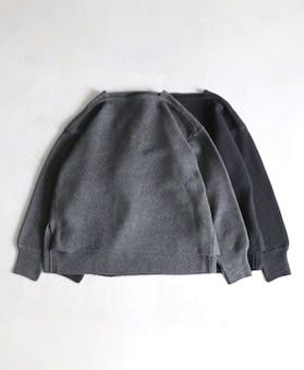 ssstein(奿) "EXTRA FINE WOOL KNIT BOAT NECK LS"