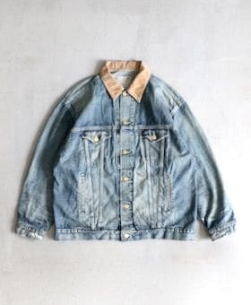 MADNESS (ޥåɥͥ) "MADNESS TYPE-III SEA ISLAND DENIM JACKET (CORDUROY COLLAR)"