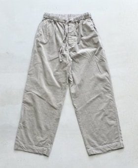 ��WOMEN'S��TOUJOURS�ʥȥ����塼�ˡ�Easy Field Trousers -GARMENT DYE COTTON*VISCOSE STRETCH VELVET CLOTH-��