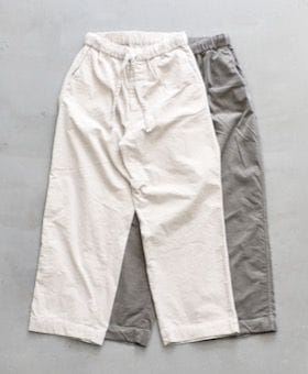 WOMEN'STOUJOURSʥȥ塼ˡEasy Field Trousers -GARMENT DYE COTTON*VISCOSE STRETCH VELVET CLOTH-