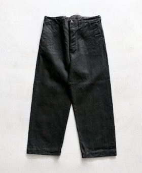 WOMEN'STOUJOURSʥȥ塼ˡBack String Waist Overalls - 14OZ. SELVAGE CLASSIC DENIM CLOTH (BLACK)