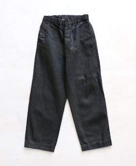 WOMEN'STOUJOURSʥȥ塼ˡEasy Field Trousers -13.5OZ. SELVAGE CLASSIC DENIM CLOTH(Black)