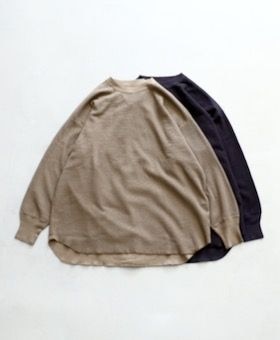 トゥジューtoujours Loose Fit UndershirtワッフルT TOUJOURS