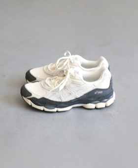 靴 ASICS GEL-NYC WHITE/SMOKE GREY asics GEL-NYC 2055 GLACIER GREY/WHITE（アシックス ゲル