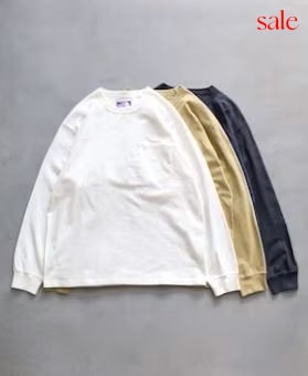 [20%OFF] THE NORTH FACE PURPLE LABEL (�� �Ρ��� �ե����� �ѡ��ץ� �졼�٥�) "8oz Field Long Sleeve Pocket Tee"