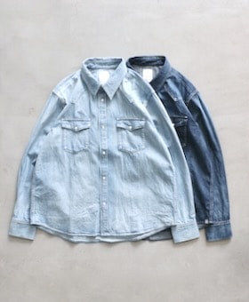 4.8 Release】visvim(ヴィズヴィム) “SOCIAL SCULPTURE SHIRT DMGD