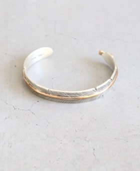 インディアン ジュエリー バングル・STERLING/12KGF Indian Jewelry (インディアン ジュエリー) 