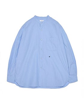 【半額以下】nanamicaナナミカ　バンドカラーシャツ nanamica(ナナミカ) 