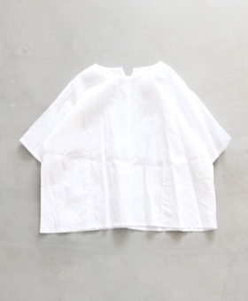 WOMEN'S】TOUJOURS（トゥジュー）“Over Shirt - COTTON VOIL ORGANZA