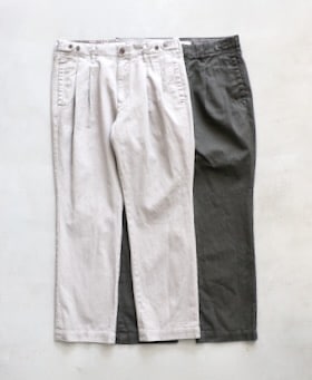 nonnative ノンネイティブ 26SS NN-P4816 OFFICER CHINO TROUSERS COTTON TWILL PIGMENT DYE オフィサー チノ パンツ コットン ツイル パンツ ベージュ系 2【中古】 000000024665_GZIlf9k.jpg