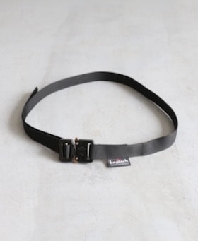 【bagJack バッグジャック】グレー ダブルバックル ベルト Bagjack(バッグジャック) 