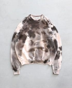 ��10.10 14:00 Release��BAL(�Х�) "LOGO TIE DYE CREW SWEAT by YUKIDYE"