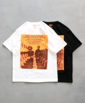 ��6.1 Release / limited��REBEL DREAD HARDWARE(��٥� �ɥ�å� �ϡ��ɥ�����) "DADDY G + DON LETTS DISCIPLES OF BASS TOUR TEE version.2"