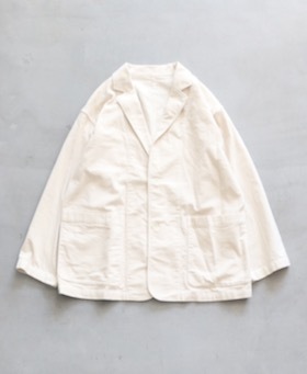 WOMEN'S】TOUJOURS（トゥジュー）“Oversize Work Jacket - GARMENT DYE