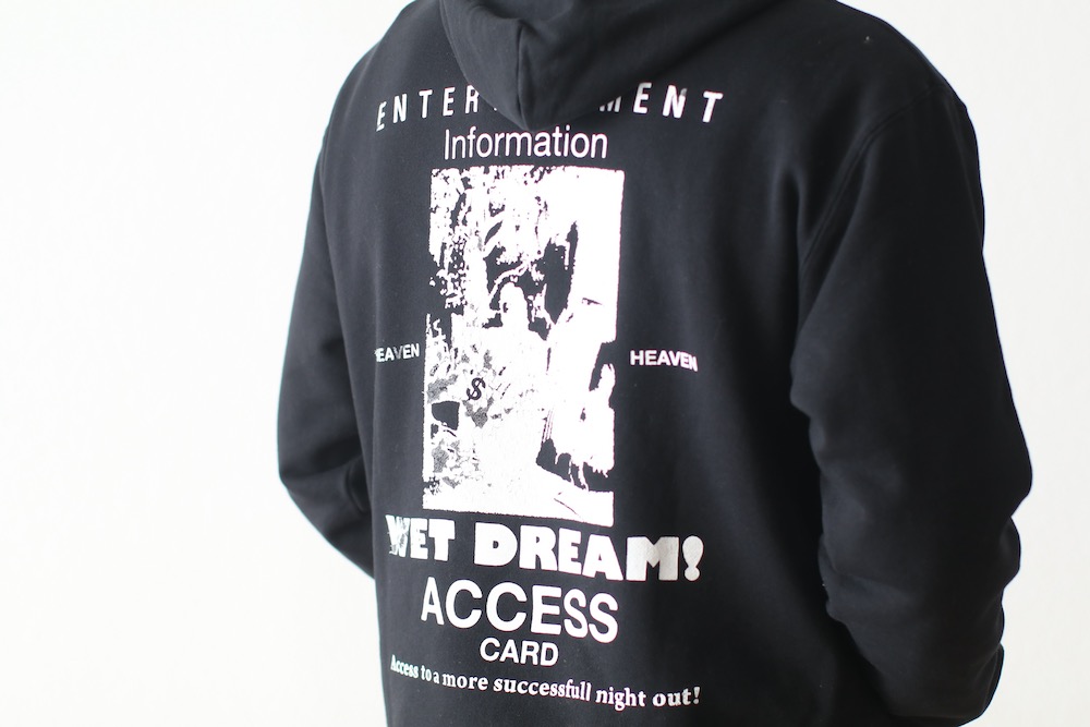 limited / itten.  KOSUKE KAWAMURA (åƥ ¼) "Hooded Sweatshirt 008 -Teflon coating-"